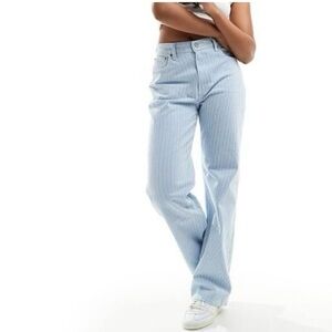 Abercrombie & Fitch 90s relaxed pinstripe Jeans